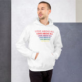 LOVE ABOVE ALL Unisex Hoodie