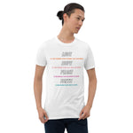 LOVE HOPE PEACE FAITH Short-Sleeve Unisex T-Shirt