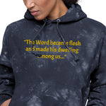 The Word Champion tie-dye hoodie