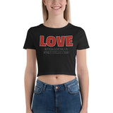 LOVE Women’s Crop Tee